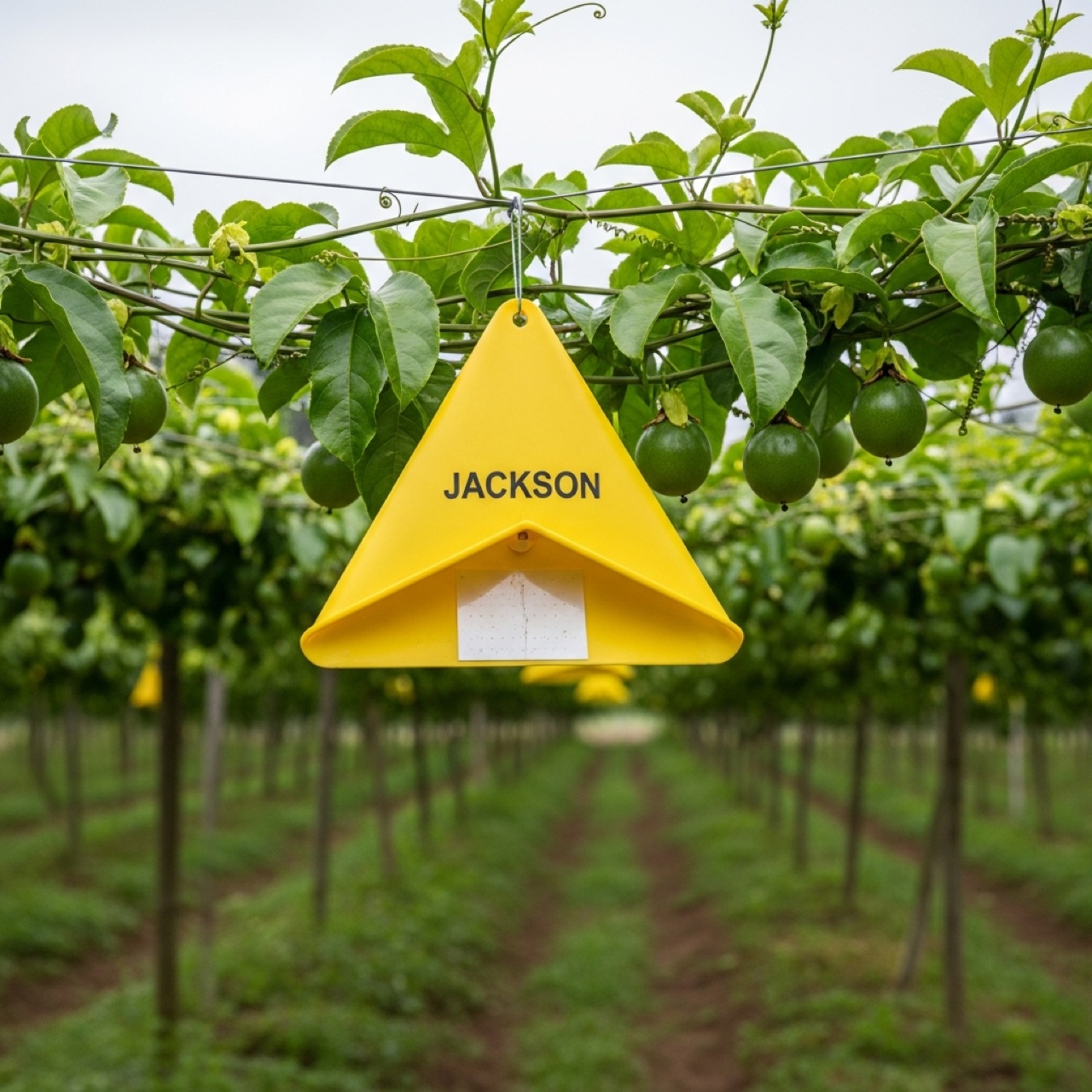 Monitoring trap. Trapping tells you when and where pressure is building — the basis of IPM.