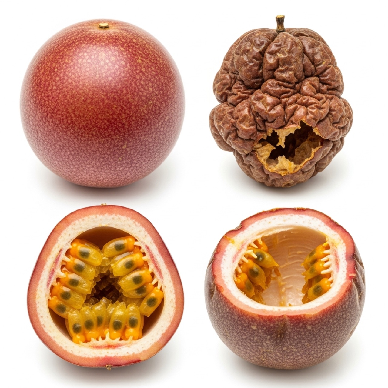 The namesake symptom: hard, thick-walled, deformed 'woody' fruit with little pulp. Unsellable.